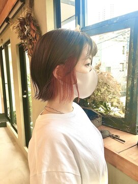 コモレビ(komorebi) 【八田瞳】オレンジ◎イヤリングカラー