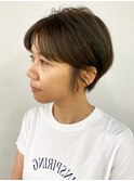 【morio池袋】〓前髪伸ばしかけさっぱりショート〓