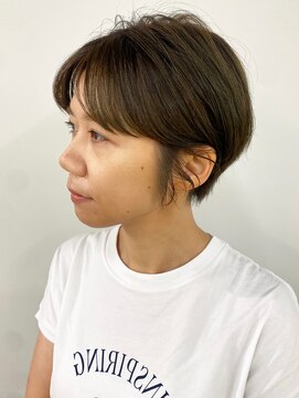 ラウンジ モリオ イケブクロ(Lounge MORIO Ikebukuro) 【morio池袋】〓前髪伸ばしかけさっぱりショート〓