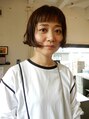 デンヘアデザイン(DEN hair design) 癖毛を活かしたボブ。水とオイルで簡単スタイリング