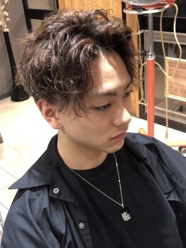 ヘア リミックス ダブル(hair remix W)の写真/【豊中/21時まで受付】メンズのstyleもかっこよくキマる☆カットからパーマ・カラーまでおまかせください！