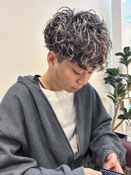 ソレイユトウキョウシブヤ(SOLEIL TOKYO shibuya) メンズラフパーマ×ハイライト