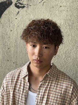 ササ(33) 波巻きシャドウパーマ