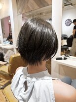 アヴァンス 天王寺店(AVANCE.) くびれショート×ブルーブラック