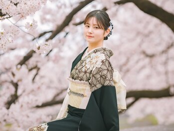 花恋の写真/＜1,300枚の豊富なレンタル着物＞カジュアルでお洒落な着物から卒業式や成人式のフォーマルな着物まで―。