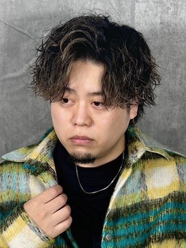 ヒロギンザバーバーショップ 神楽坂店(HIRO GINZA BARBER SHOP) スパイラルパーマスタイル