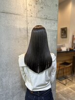 ピスタ(PiSTA)&nbsp;黒髪カタログ/クラゲヘアー/オリーブグレー/千葉駅