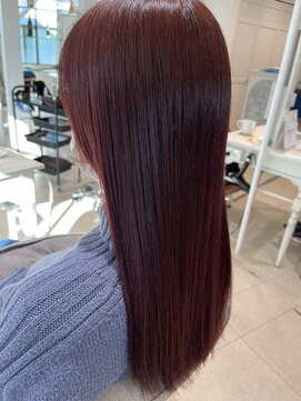 アルブル エト シミー(Arbre et chimie) 黒髪/オリーブグレー/小顔/ココアベージュ/東村山駅