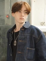 ノラ シブヤ(NORA)&nbsp;センターパート外国人風海外風テーパーフェードニュアンスパーマ