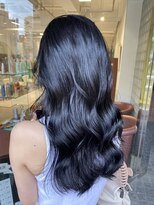 アース 北浦和店(HAIR&MAKE EARTH)&nbsp;透明感ブルーブラック