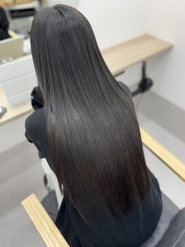 モモ(momo) 美髪韓国ヘア顔周りレイヤーロング_momo0001