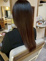 ヘアリゾート粋 ウナム 新宿東口店(enam)&nbsp;艶髪/髪質改善/ブラウン/セミロング