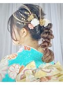成人式ヘアセット