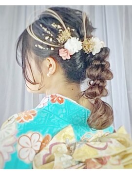 バイモア(219 by MORE) 成人式ヘアセット