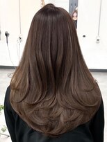 ゴカン バイ ジル ブラン 名古屋(Gokan by JIL BLAN)&nbsp;ハイライトバレイヤージュダブルカラーショートカット30代40代