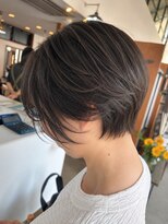 リドル ヘアー 駒生店(Riddle HAIR) 丸みシルエットのショートボブ