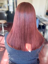 ローレン(LOREM)&nbsp;小顔ロングヘア×艶レッド12.27