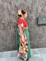 イム(IMU)&nbsp;卒業式着付け＋ヘアセット