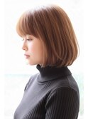 【30代40代50代】毛先ワンカールボブ