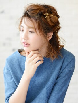 アース オーセンティック 草津エイスクエア店(EARTH Authentic) ボブでも簡単！お手軽くるりんぱ【EARTH草津店】