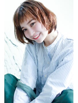 ラフィス ヘアー ココ 博多店(La fith hair coco) 【La fith 】ゆるナチュラルボブスタイル