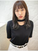 ブラントカット*セミロング