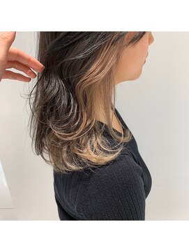 エミィ(emme) インナーカラー×ウェーブ［立川/立川駅/立川南口/髪質改善］