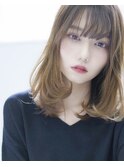 透明感のあるワンカールスタイル