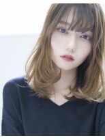 トリッシュ ヘアー(Triche Hair) 透明感のあるワンカールスタイル