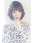 【ショートボブ 前髪 ROMMY. 本厚木】