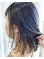 ロッコ 深谷店(ROCCO) #アッシュブラウン#インナーカラー#ブリーチ#ミルクティー