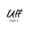 ウフヘアープラス(uff hair+)のお店ロゴ