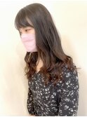 【パーマ】ロングの長持ちデジタルパーマデザイン