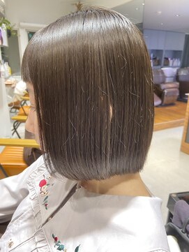 エール(Aile) 髪質改善　艶出しストレート　似合わせカット　国領