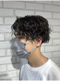 緩めのスパイラルパーマ