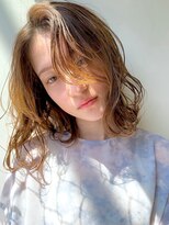 ガレージ バイ グリーン 原宿 表参道(Garage by green)&nbsp;【loki】ニュアンスパーマ×エアーウェーブ