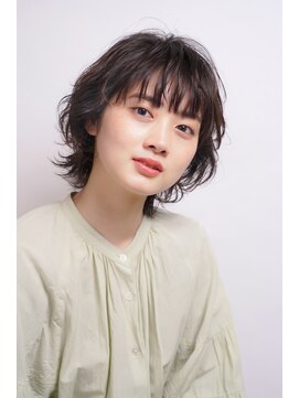 コージークルー(cozy creww) ★20代30代大人可愛いやわらかパーマのウルフショート