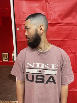 メリケンバーバーショップ トーキョー(MERICAN BARBERSHOP TYO) イージーパーマスキンフェード