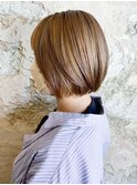 【Flor上大岡】*大人ボブ+オリーブベージュ*