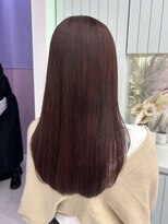 ガーランド(Girland)&nbsp;【girland】レッドカラー  韓国風/レイヤーカット