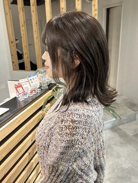 アイリー 名古屋(A/LEE) ボブレイヤー×アッシュベージュ