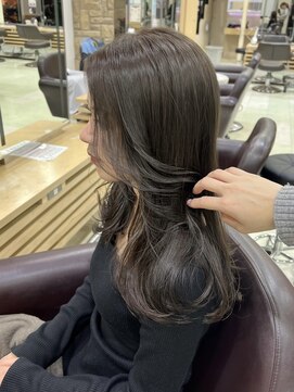 ゼスト 吉祥寺店(ZEST) 【籠倉】ブリーチなし/オリーブグレージュ/アッシュ/吉祥寺