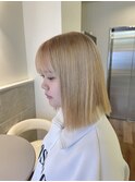 ホワイトミルクティーカラー