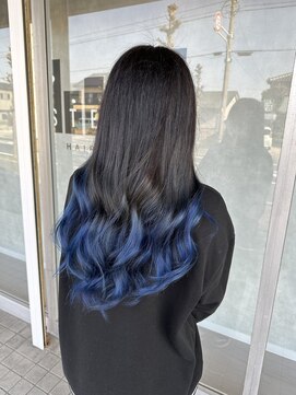 ステレオ 知立店(STEREO) ブルーグラデーションカラー　5月