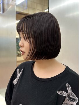 パークレーン アイス イヴェン(park lane ICI yeven) 20代30代大人可愛い小顔ショート丸みボブカットYUKI