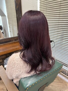 シュリット(schritt) ディープパープルカラー 渋谷エジリ