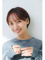エイチツーオーアヴェダ 渋谷ヒカリエＳｈｉｎＱｓ店 クロードモネＨ２Ｏアヴェダ 丸みショート/渋谷/渋谷駅/ショート