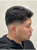 低めのフェードカット