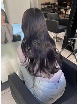 アクアオモテサンドウ(ACQUA omotesando) ☆韓国ロングレイヤー韓国風巻き髪ラベンダーピンクグレージュ