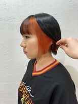 プライズ 成増店(prize)&nbsp;フェイスフレーミング×オレンジカラーダブルカラー成増